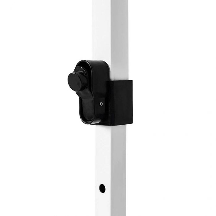 Struttura gazebo pieghevole 3x3mt in acciaio con borsa e picchetti - immagine 2