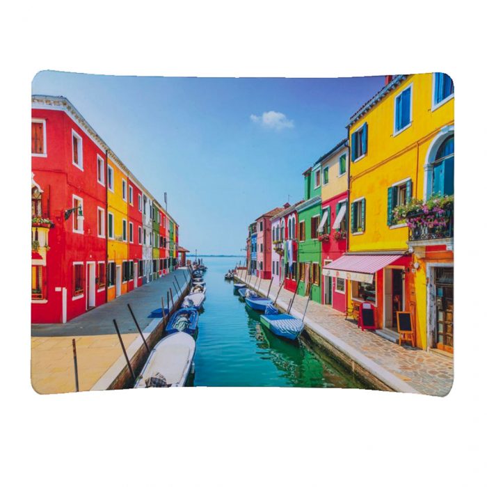 Fondale ZipWall curvo 300x230cm - Grafica bif. Inclusa