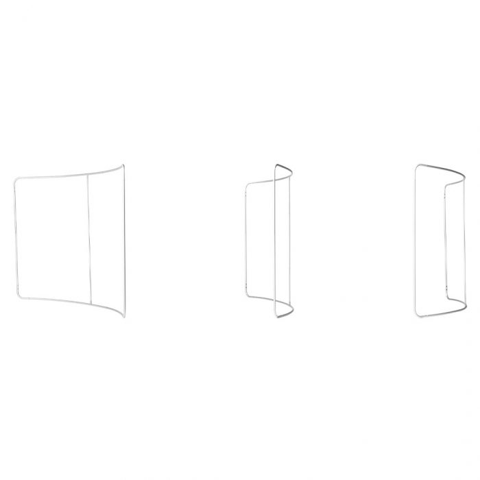Fondale ZipWall curvo 500x230cm - Grafica Inclusa - immagine 4
