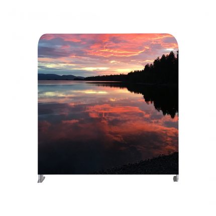 Fondale ZipWall dritto 150x150cm - Grafica bif. Inclusa