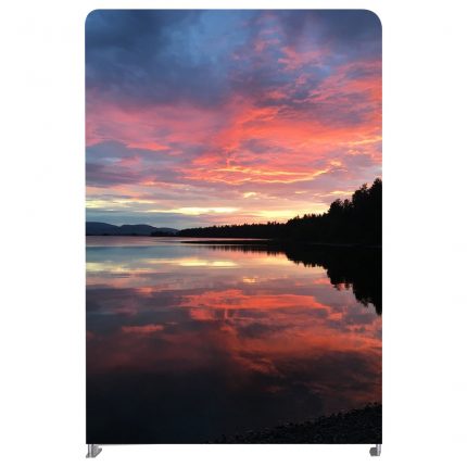 Fondale ZipWall dritto 200x250cm - Grafica bif. Inclusa