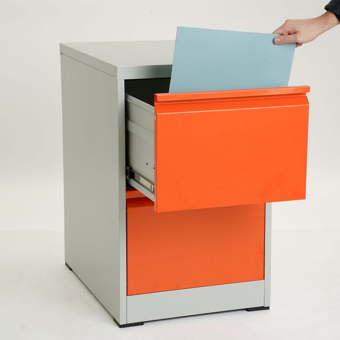 Classificatore Documenti Ufficio in Metallo a 2 cassetti - immagine 8
