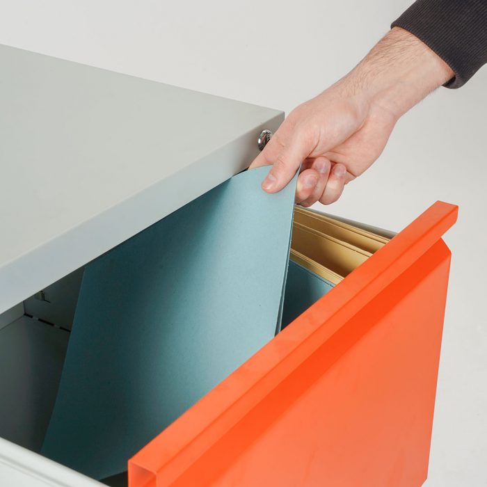 Classificatore Documenti Ufficio in Metallo a 3 cassetti - immagine 8